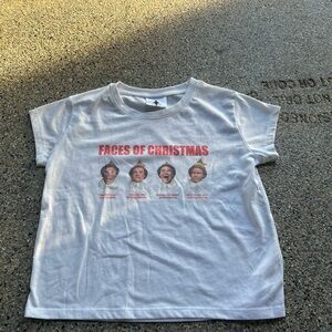 ELF Faces of Christmas Kids T-Shirt - White